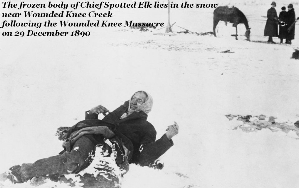 Never Massacre At Wounded Knee Creek KaneSpeak